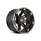 Grid Wheels 18 Diameter x 9 Width 8 x 180 Millimeter 8 x 709 Bolt Pattern GD1218090880T124 - alternate 1